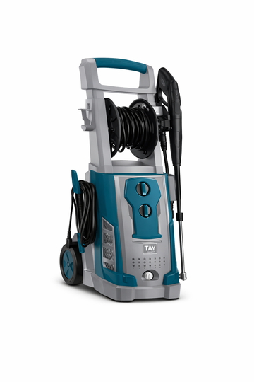 מכונת שטיפה בלחץ גרניק - 3200W - 225 בר - 7.5 ל/דקה - גלגלת צינור - עצירה אוטומטית