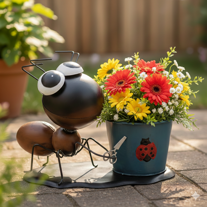 עציץ ה"נמלה" הוא פתרון עיצובי מקורי למי שמחפש פריט עם אופי ונוכחות יוצאת דופן. הנמלה מעוצבת