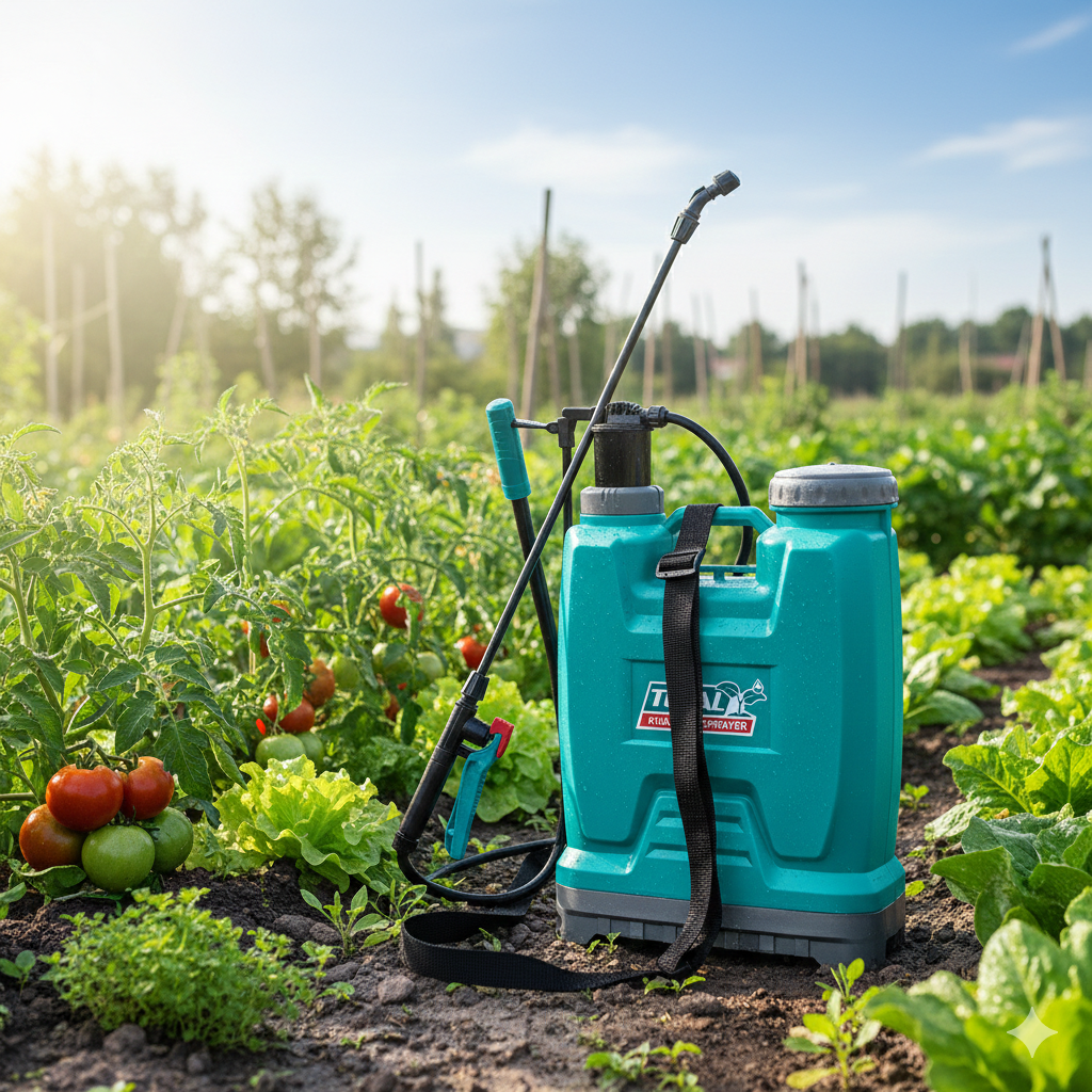 מרסס גב Knapsack TOTAL דגם THSPP41602 – 16 ליטר מרסס הגב Knapsack TOTAL דגם THSPP41602 הוא