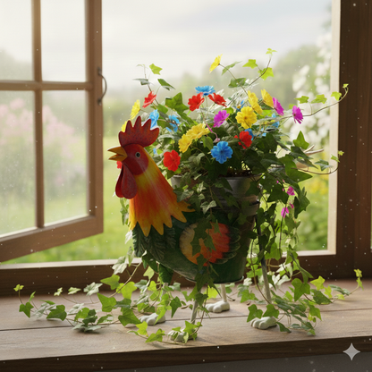 עציץ ה"תרנגול" הוא פריט הדגל של הסדרה, המעניק מראה כפרי ואותנטי לבית ולגינה. עם גובה מרשים