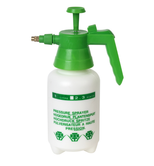 מרסס ידני 1.5 ליטר, מקצועי להשקיה גינון וריסוס, משאבה יעילה וחזקה