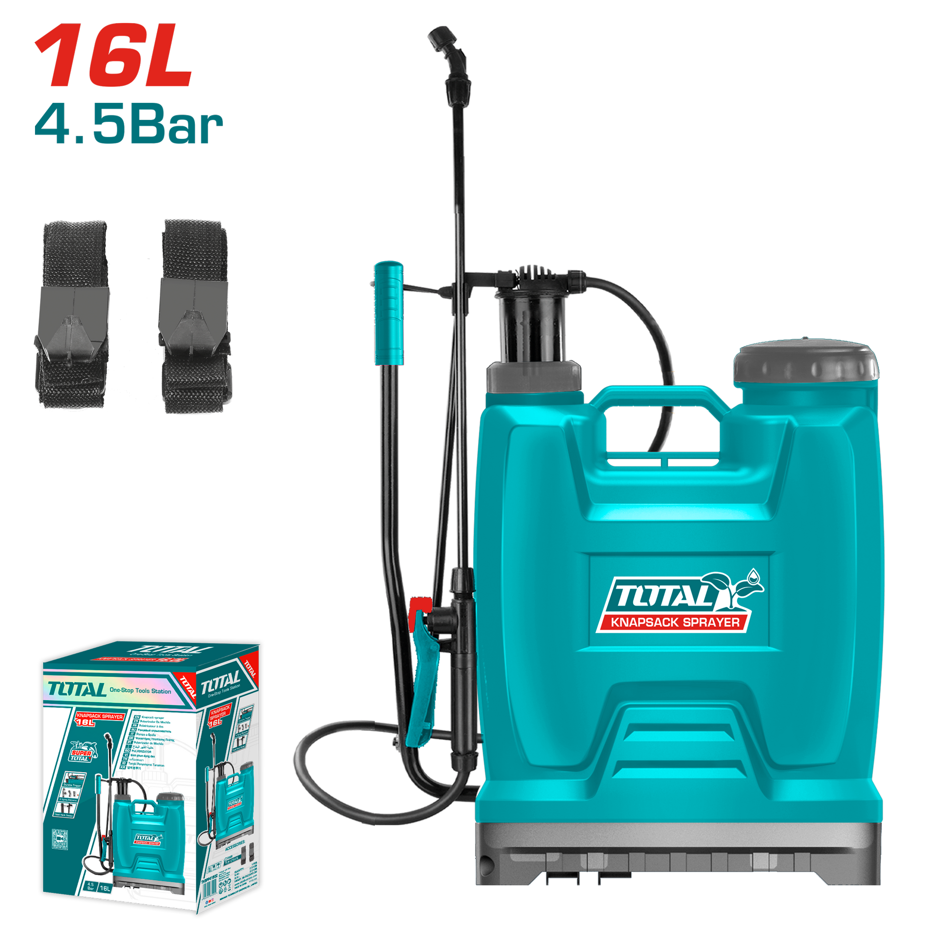 מרסס גב ידני בנפח 16 ליטר