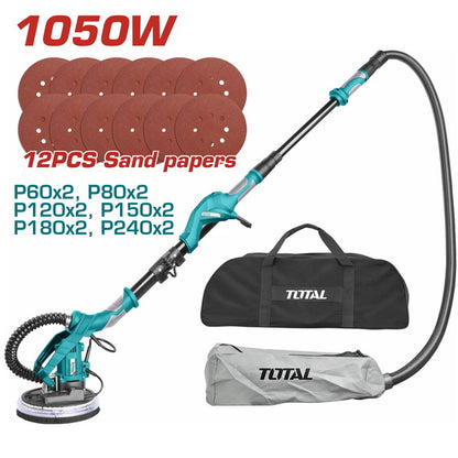 מלטשת גובה חשמלית עוצמתית 1050W לליטוש דקים ומשטחי עץ – עם תאורת LED ומהירות משתנה