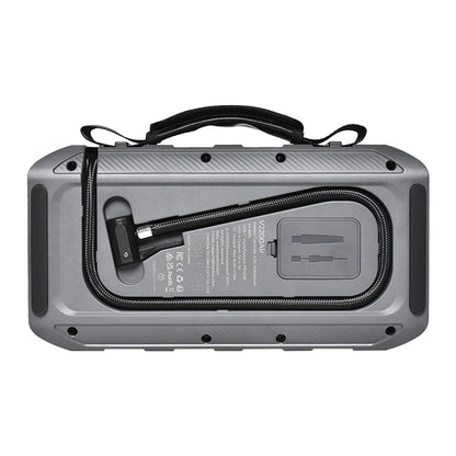 בוסטר התנעה לרכב עם מדחס אוויר מובנה TOPDON V2200Air 2200A – ניפוח צמיגים וטעינה ניידת