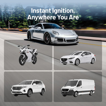 בוסטר התנעה לרכב עם מדחס אוויר מובנה TOPDON V2200Air 2200A – ניפוח צמיגים וטעינה ניידת