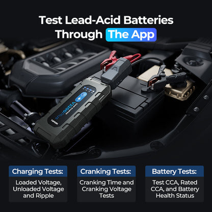 בוסטר התנעה עוצמתי לרכב TOPDON V2200 Plus 2200A – מניע כל רכב 12V, בכל מצב