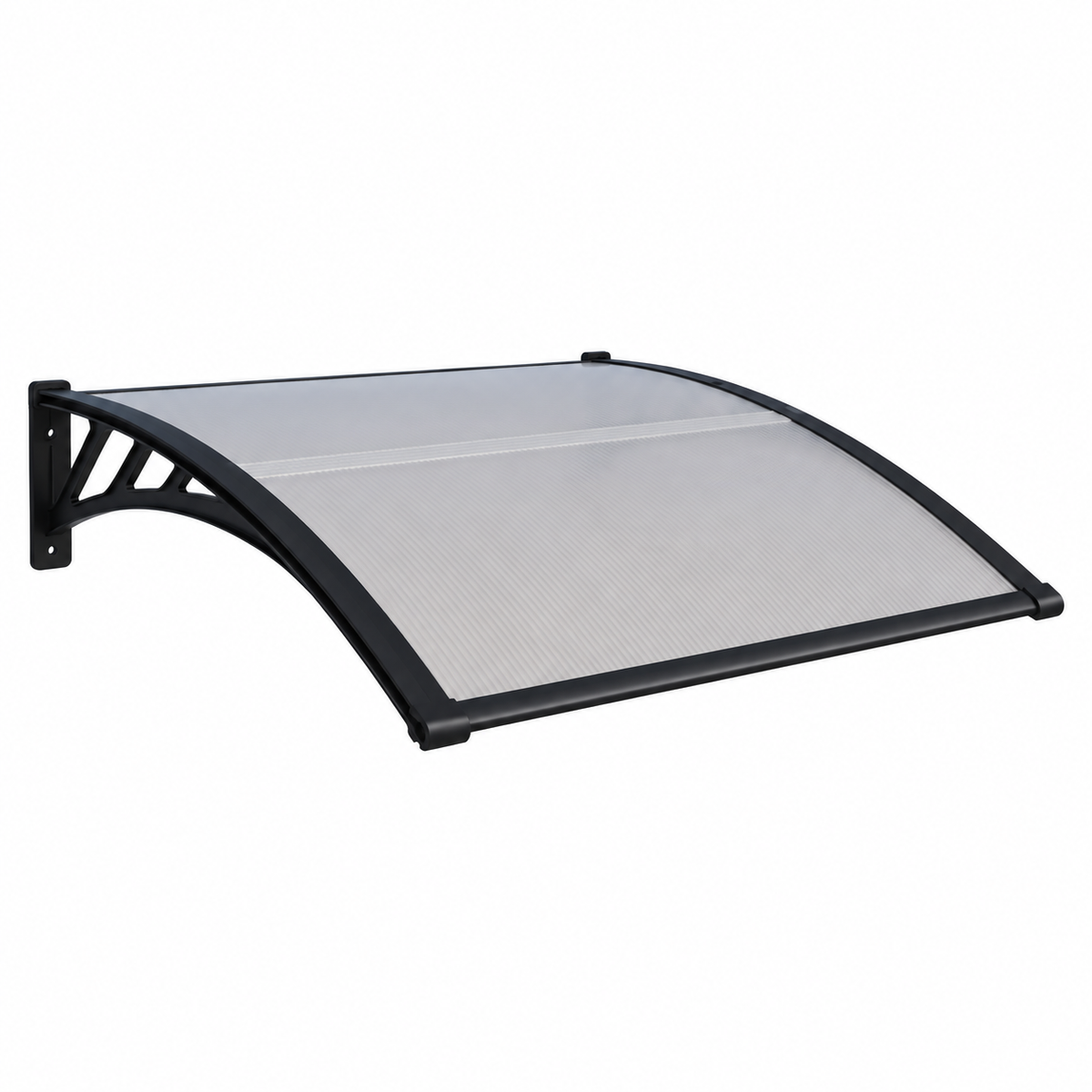 גגון גשם קשתי לחלון ולדלת 120X80 ס"מ מוגן UV
