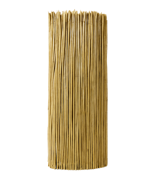 גדר קנה פשוט וטבעי לחצר ולגינה 5X1 מטר, מתאים לחיפוי הגינה והמרפסת