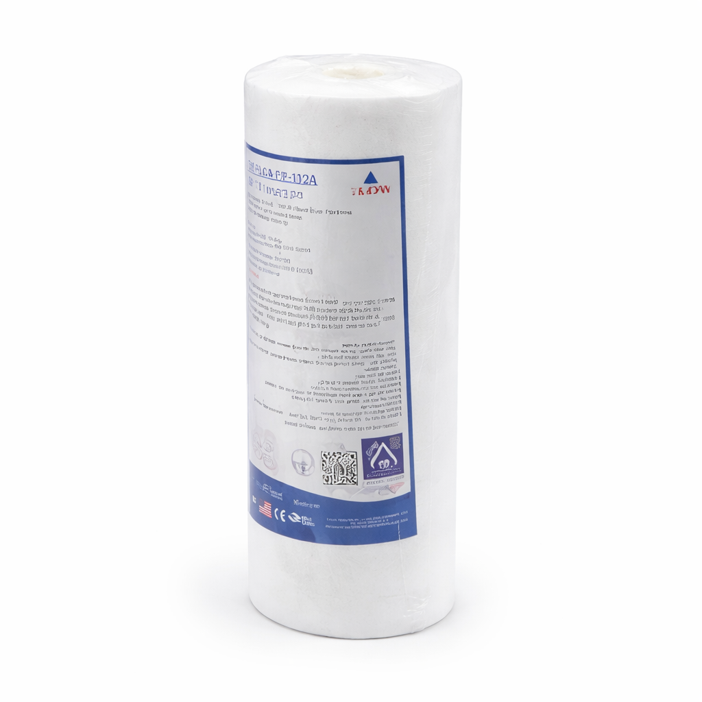 סנן מים (חלקיקים) 10" BB מדגם WAT-FLCA-PP-1020: הסטנדרט הגבוה ביותר לסינון חול וחלודה