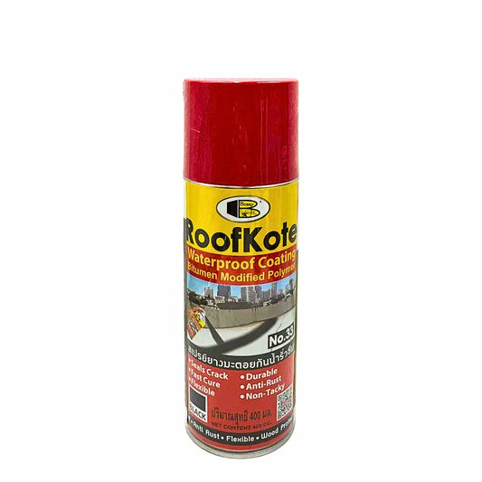 תרסיס זפת מעולה לאיטום גגות- RoofKote, עמיד מאוד ומחזיק מעמד לאורך שנים
