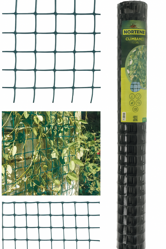 רשת לצמחים מטפסים בגינה הפרטית 1X5 מטר