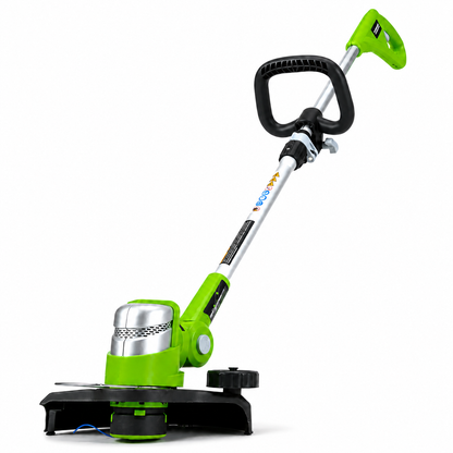 גוזם דשא נטען Greenworks 24V G24VST - ראש טלסקופי מתכוונן, גוף בלבד