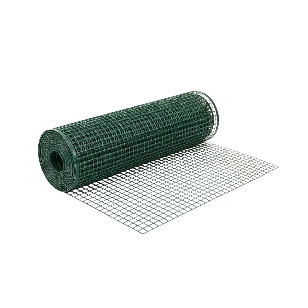 גדר רשת פלסטיק איכותית וגמישה, ניתנת לחיתוך לפי הצורך, 5 מטר אורך על 1 מטר רוחב, צבע ירוק, חורים 2X2 ס"מ
