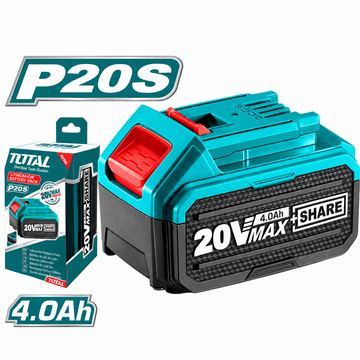 סוללת ליתיום TOTAL P20S 20V 4.0Ah