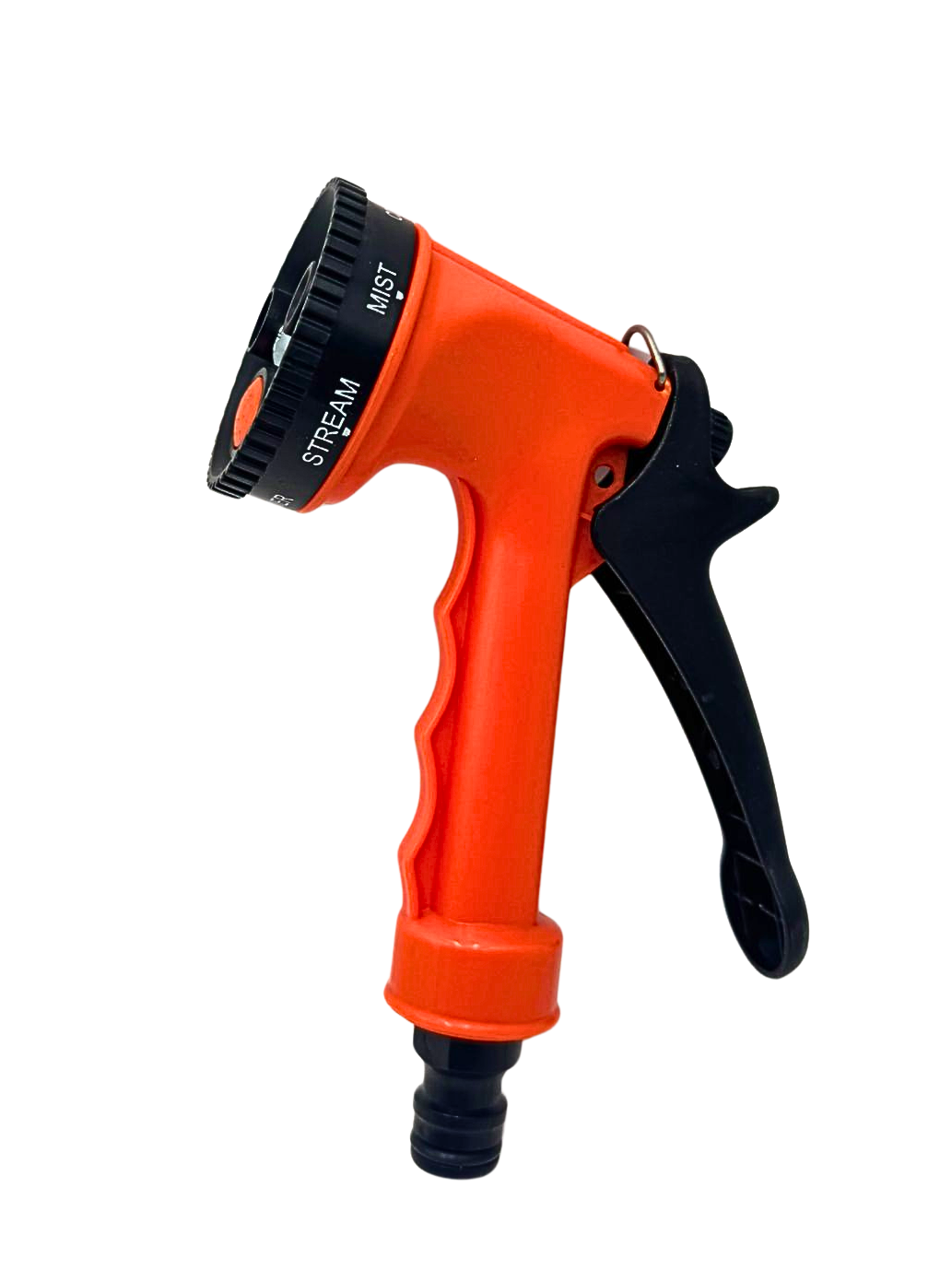 אקדח השקיה לגינה מתכוונן איכותי עם חיבור צינור גינה - 5 מצבים