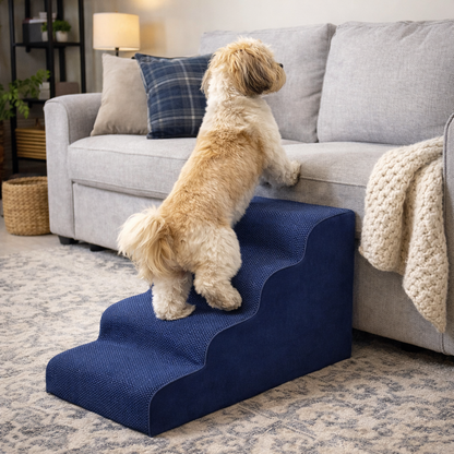 מדרגות לכלב רכות