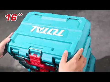 עגלת נשיאה ניידת לארגזי כלים TOTAL דגם THTWB61001 – ללא ארגזים (16″ / 19″ נמכרים בנפרד)