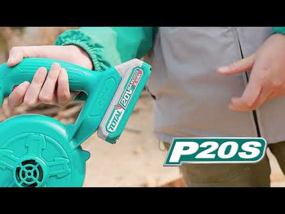 מפוח עלים אלחוטי TOTAL 20V דגם TABLI20028 כולל סוללה 2Ah ומטען מקורי