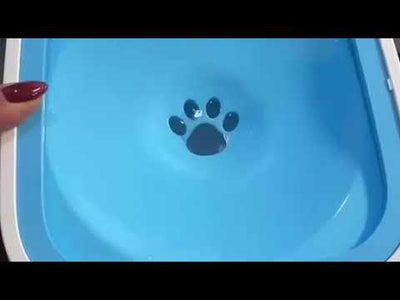 קערת מים חכמה לכלבים ללא טיפטופים והשפרצות Anti Spill בשני גדלים