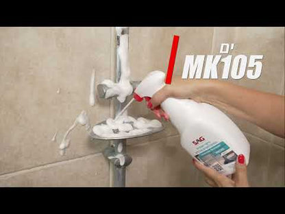 מסיר אבנית למקלחת SAG MK105 - 1 ליטר לחדר רחצה וברזים