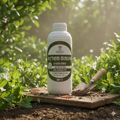 דשן הומוס מישלן 1 ליטר - Pure Liquid Earthworm Cast באיכות פרימיום!