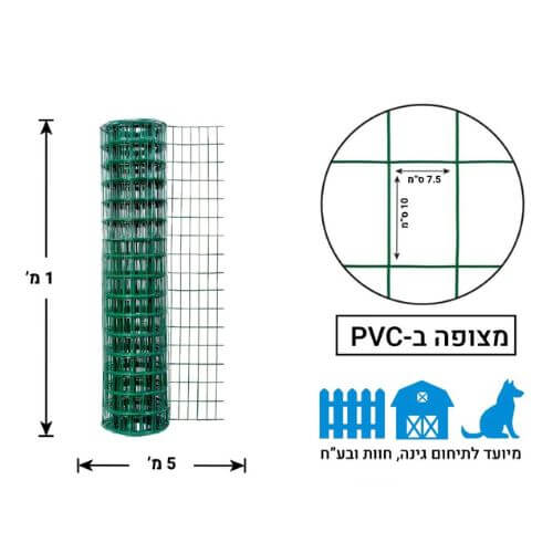 גדר רשת ירוקה   