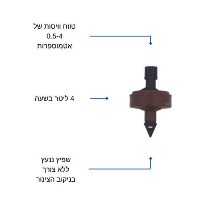 מארז 10 טפטפות ננעצות