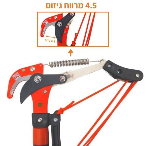 מערכת גיזום טלסקופית