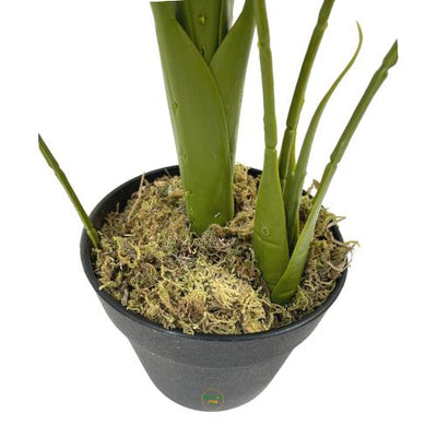 צמח מלאכותי דקל גובה 95 סמ