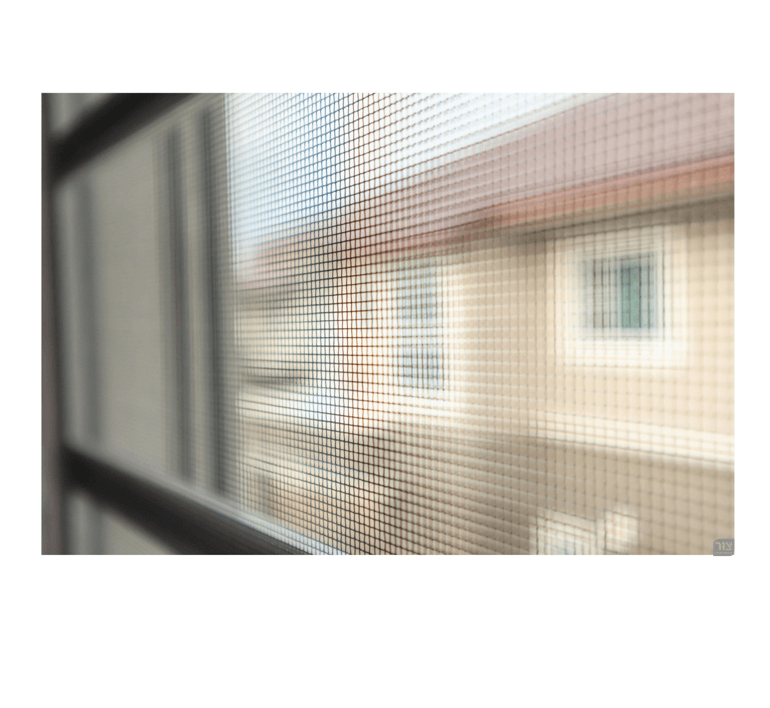 רשת מניעת חדירת יתושים, זבובים ומעופפים לחלונות ופתחים, אורך 25 מ&