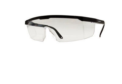 משקפי מגן ראיה רחבה זרועות מתכווננות להרכבה על משקפי ראיה מבית דקר