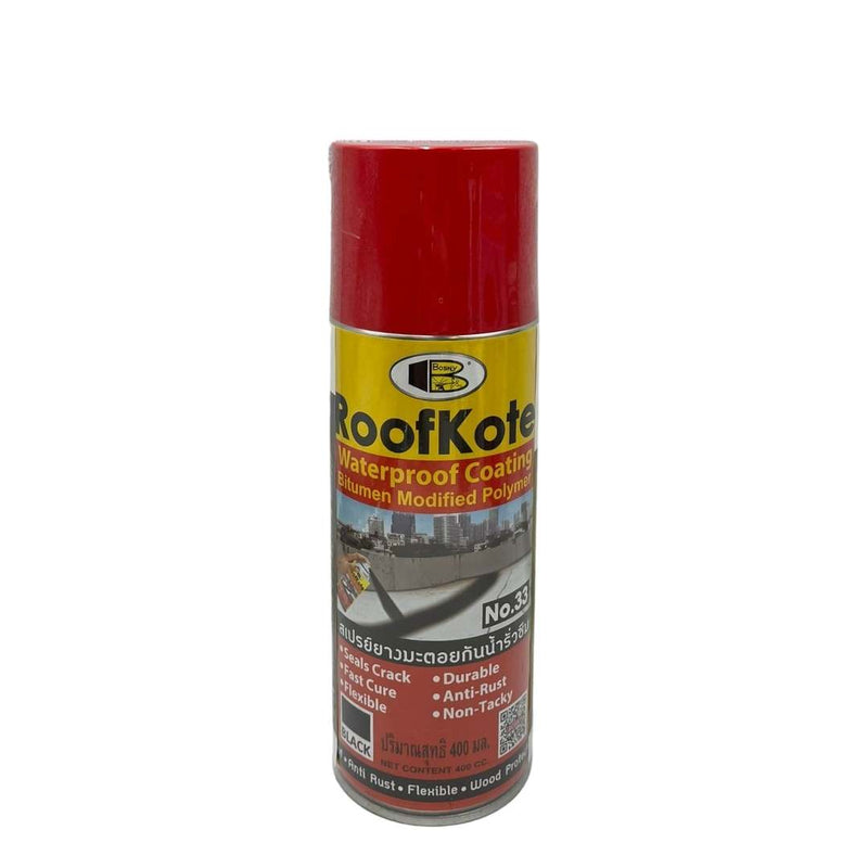 תרסיס זפת מעולה לאיטום גגות- RoofKote, עמיד מאוד ומחזיק מעמד לאורך שנים