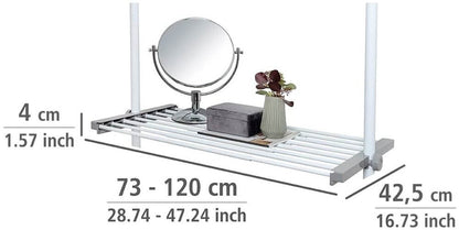 מדף אחסון תוספת למתלה טלסקופי 120X42.5X4 ס"מ