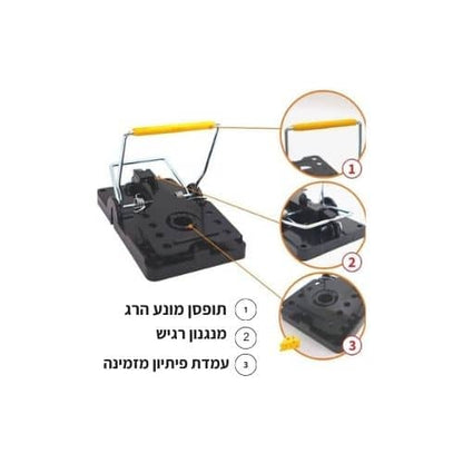 מפרט מלכודת מבית צור מרקט