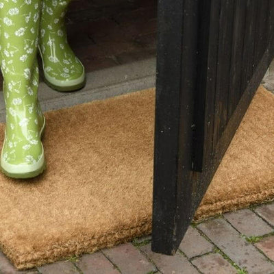 שטיח כניסה לבית מסיבי קוקוס עבה במיוחד 48X77.5X4.2 ס"מ