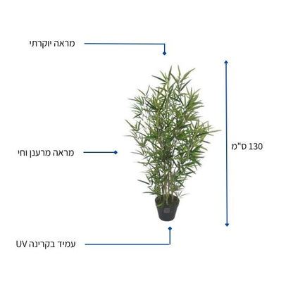 עציץ במבוק 130 ס"מ