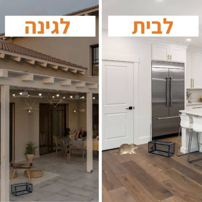 מלכודת עכברים הומאנית, רשת מידות: 23.5X11.5 מקצועית ללכידת עכברים מתאימה לשימוש רב פעמי